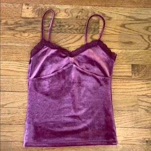 Aeropostale velvet tank top